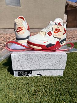 Nike Air Bike Jordan 4 Retro OG Nigel Sylvester Brick After Brick NEW/RECEIPT SIZE: 7.5 FIRM $300 ONLY!