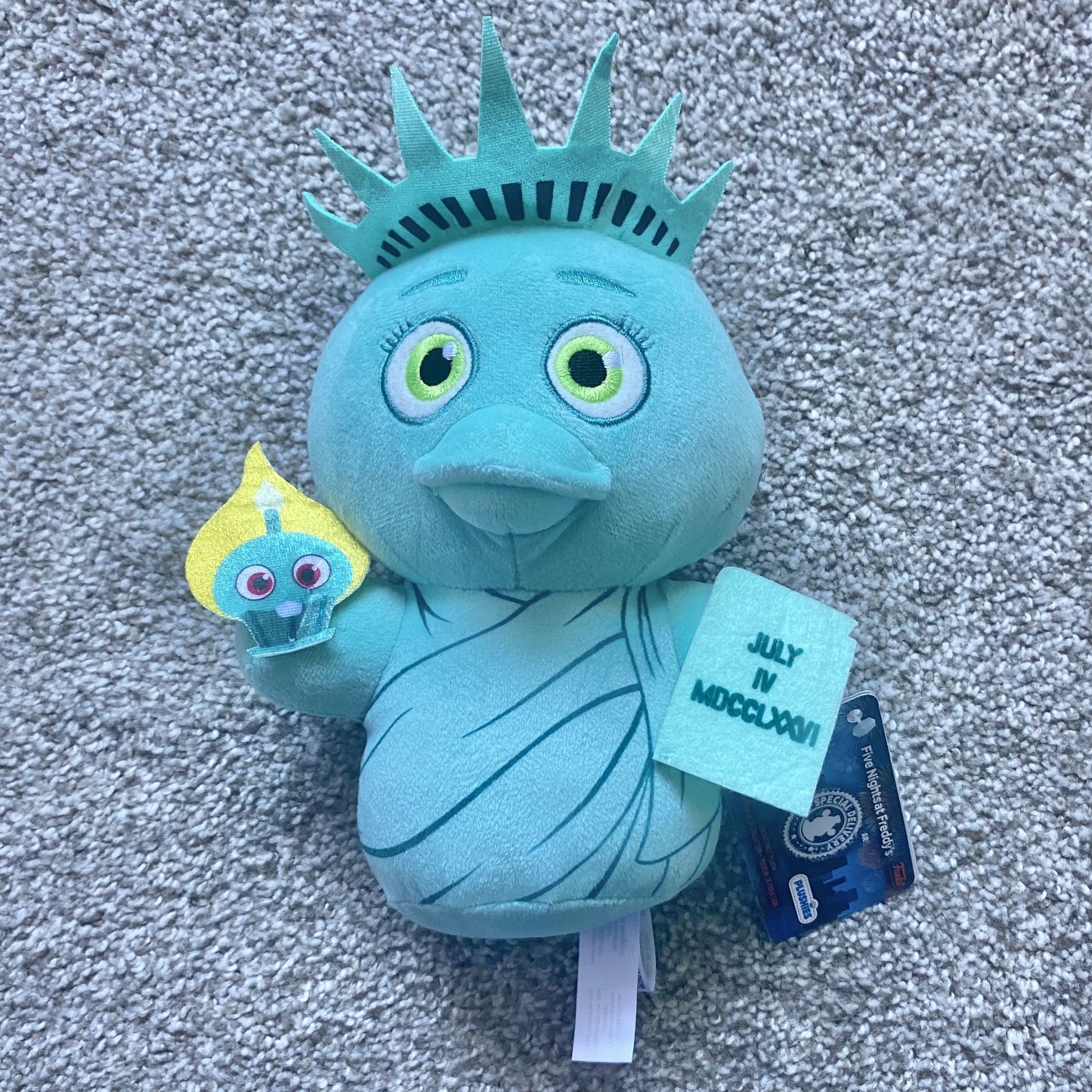 FNAF Five Nights At Freddy’s Liberty Chica Funko Plush Walmart Exclusive
