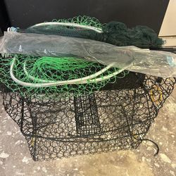 Prawn /Crab Trap With Nets