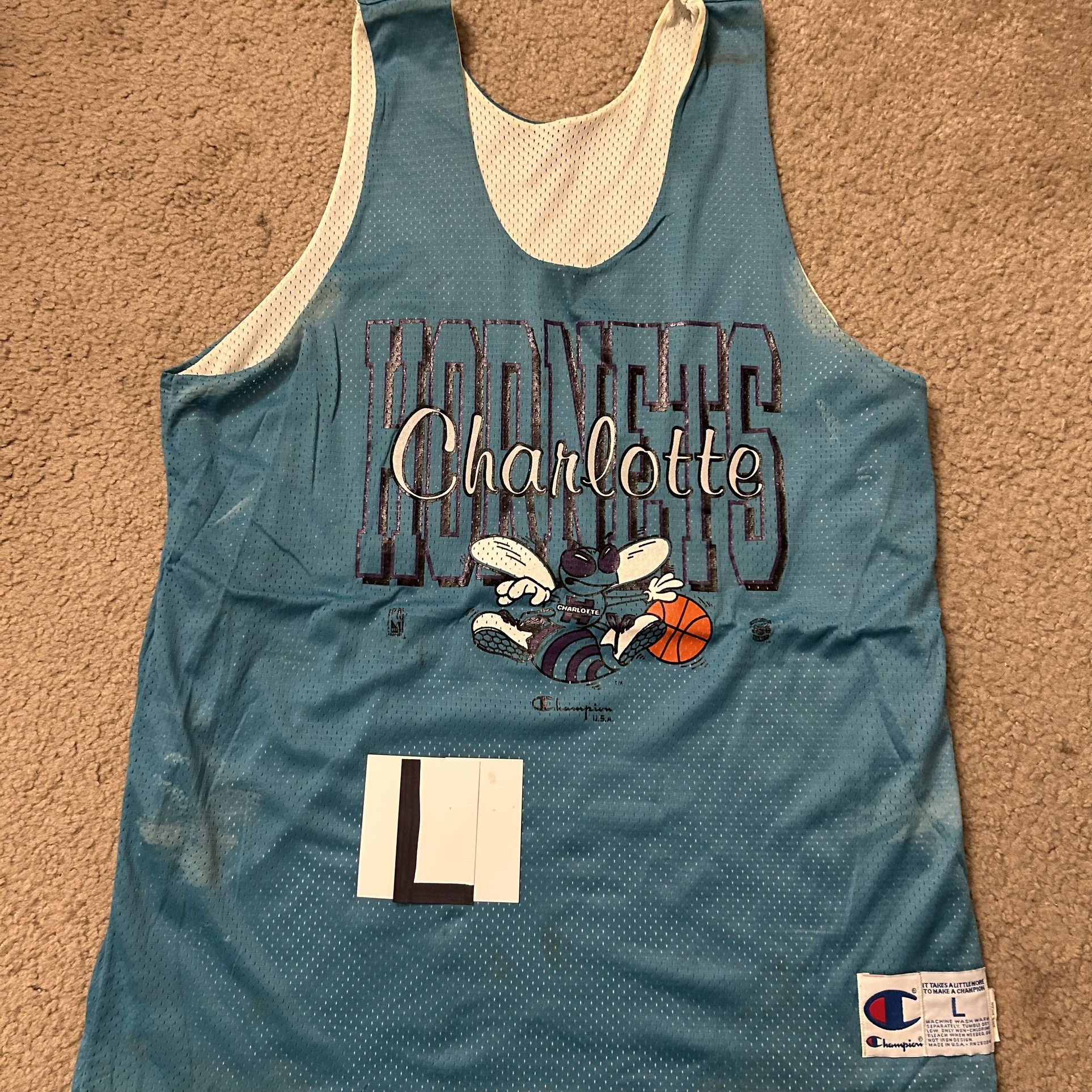 Design Charlotte Hornets Vintage Jersey Cool Charlotte Hornets Bee