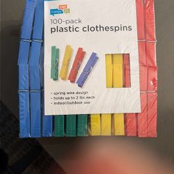 Plastic Clothespins