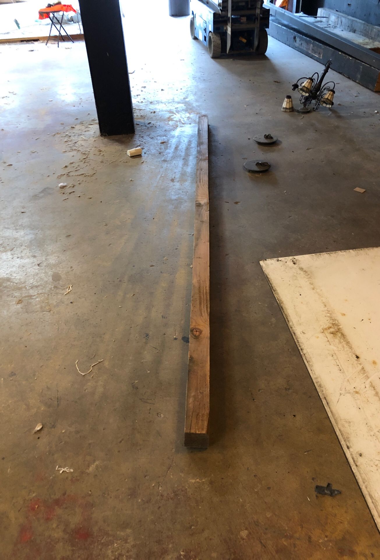 10ft fir post 10$