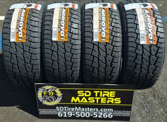 4 NEW TIRES P265/50R20 ARROYO TAMAROCK A/T w/50k miles warranty $630 all 4 FREE INSTALLATION and BALANCED !!