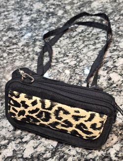 Leopard Print Crossbody Belt Bag