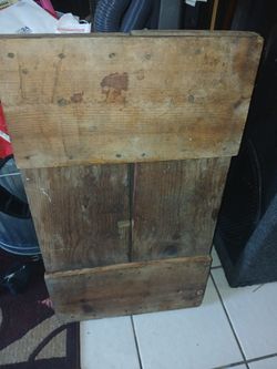 Wooden Dolly With Wheels