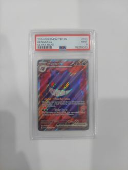 PSA 9 GENGAR ex ULTRA RARE