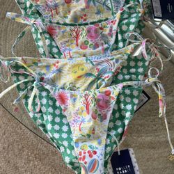 Nwt. New Rabbit Target Bathing Suits Mix And Match