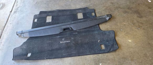 2016 4runner rear cover bar and mat