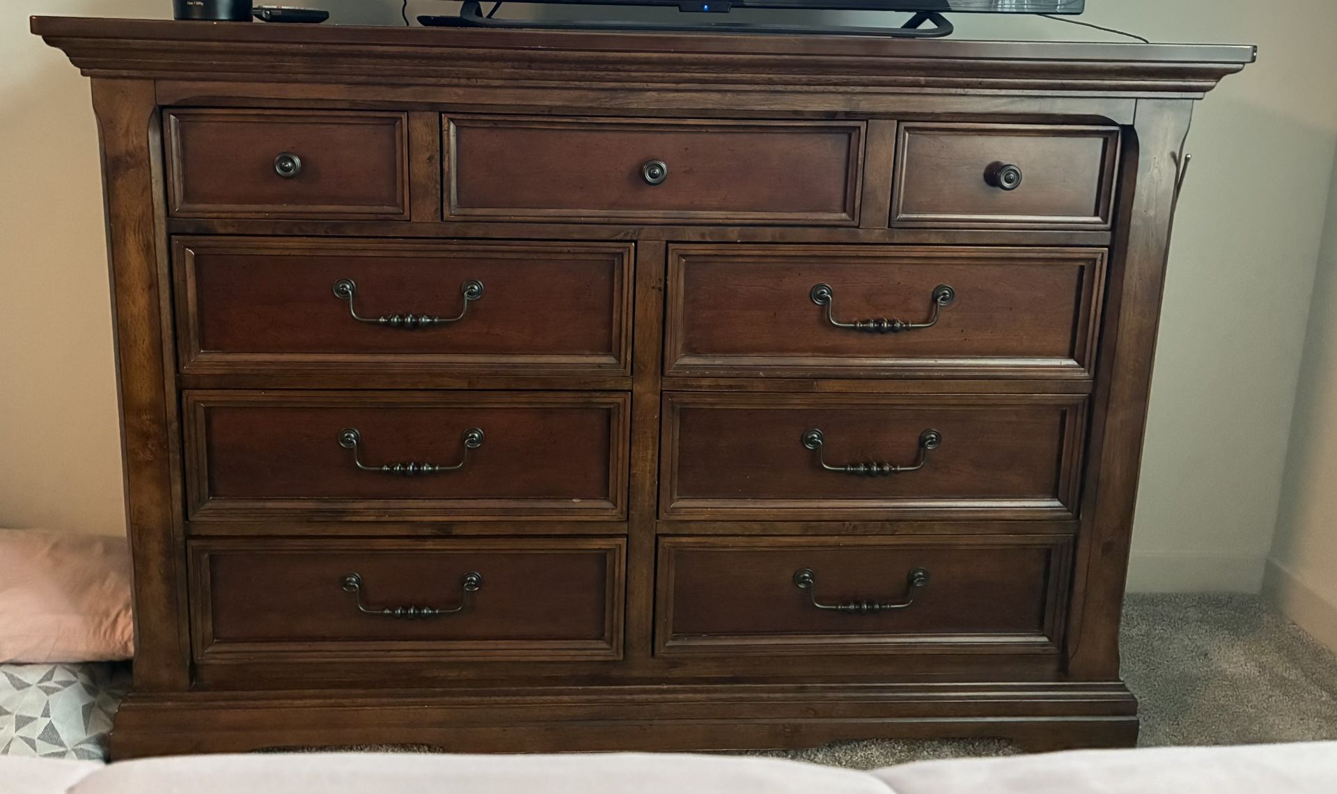 King Size Wood Bedroom Set