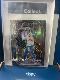 Matthew Stafford Panini Select Football Card