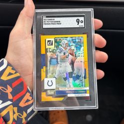 Peyton Manning graded card