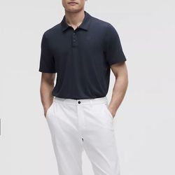 🍋LIKE NEW  Lululemon Polo Sports Golf Shirt Updated Fit M  ( NWT $98) 
