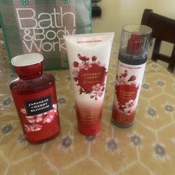 Set Body  Wash, Body Lotion, Body Spray