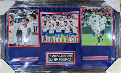 USMNT World Cup 3-Photo Display Piece