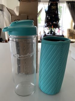New Masontops Glass Water Bottle