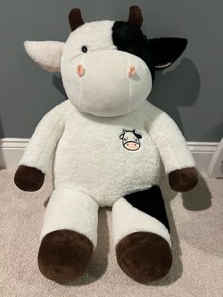 Large cow stuffed animal - 30'' tall