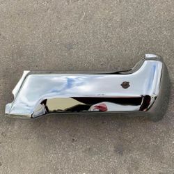 Ford F250 F350 F450 Rear Bumper RIGHT End OEM 2017 2018 2019 2020 2021 2022 (sensor holes) passenger panel