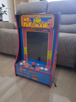 ​Title: Arcade1Up Ms. Pac-Man Countercade - 10-in-1 Tabletop Arcade (Excellent Conditio)