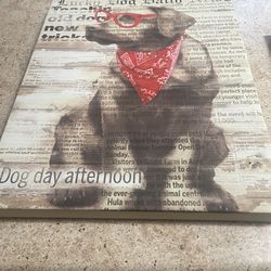 Canvas hanging prints