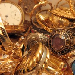 GOLD SILVER JEWELRY WATCHES