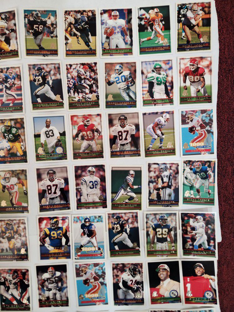 1996 Topps 40th Anniversary Football Cards