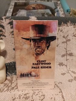 Pale Rider Clint Eastwood VHS 1996 Warner Bros 🎥🎞️