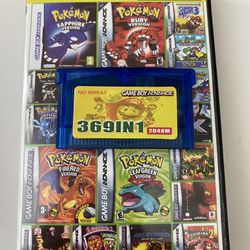 369 In One, cartridge For GBA