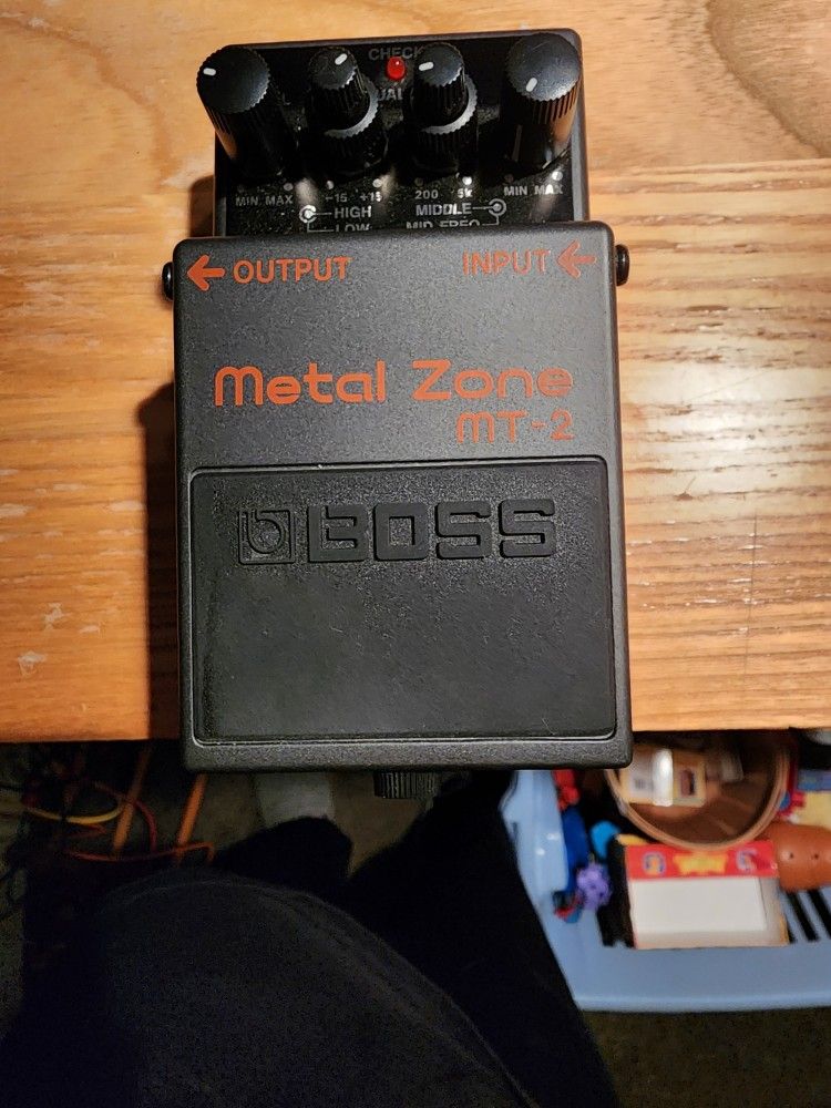 Metal ZONE MT-2 Foot Pedal