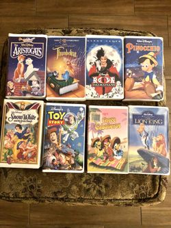 Disney Movies in VHS (8)