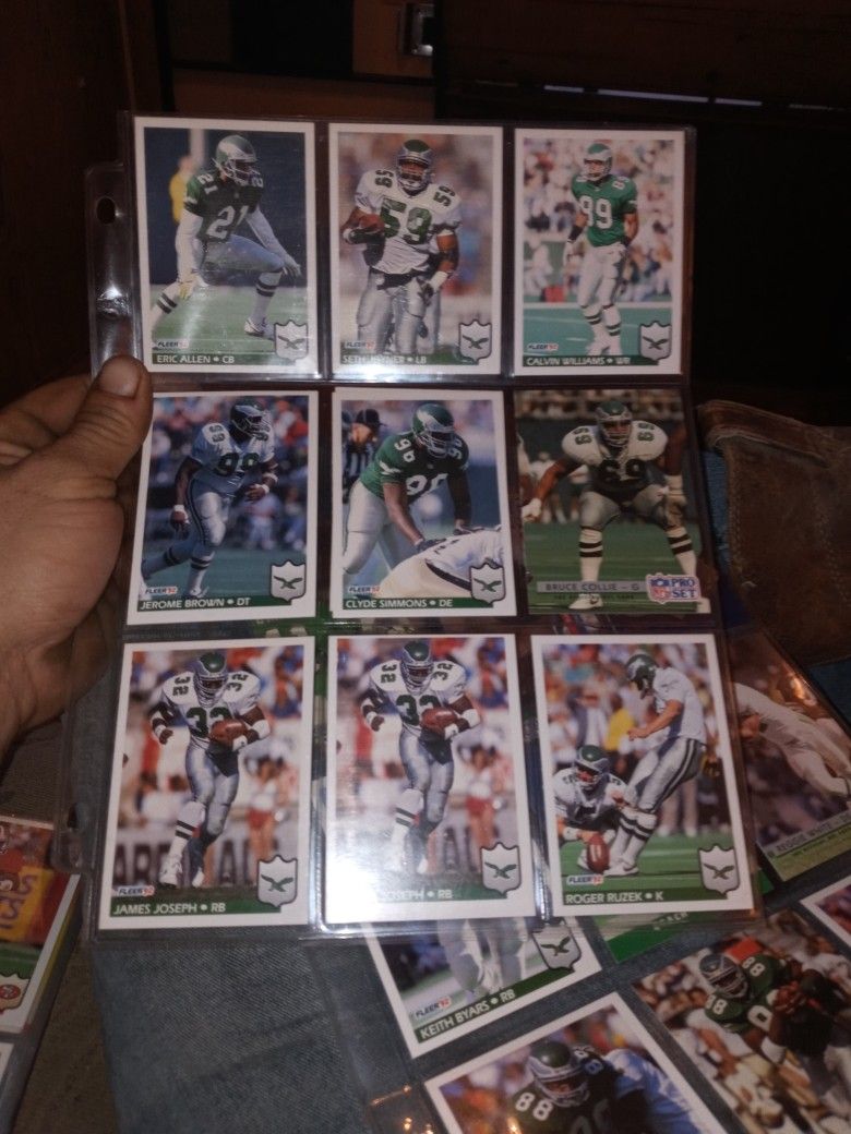 Eagles Pro Set Fleer 