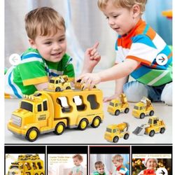 Friction Power Truck Toy Set