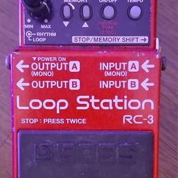 Boss RC-3 Loop Station Guitar Pedal