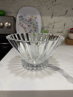 Clear Crystal Glass Decorative Bowl