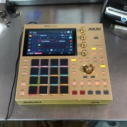Akai MPC One Gold Sampler Drum Machine w/ 512 GB SD card for Sale! 