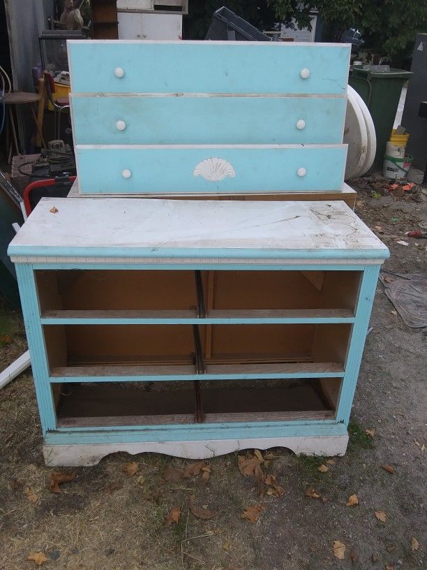Two Dressers Both Wood All Drawers Are There