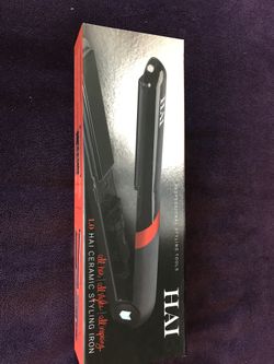 HAI Flatiron / Hair straightening Iron 1"