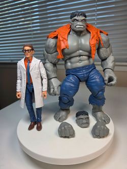 Marvel Legends Grey Hulk Bruce Banner 2 Pack