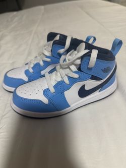 Toddler Air Jordan 1 Mid University Blue