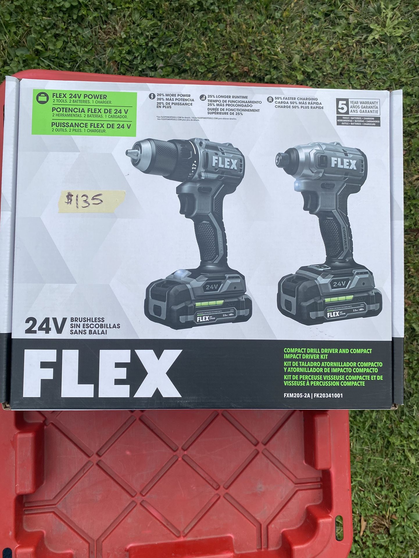 Flex 24v Brushless Combo Kit 