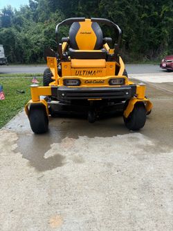 CUB CADET ZT1 50 zero turn with triple bagger system