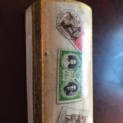 Vintage Florentine stamp box
