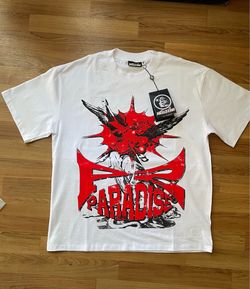Hellstar, white shirt, size medium