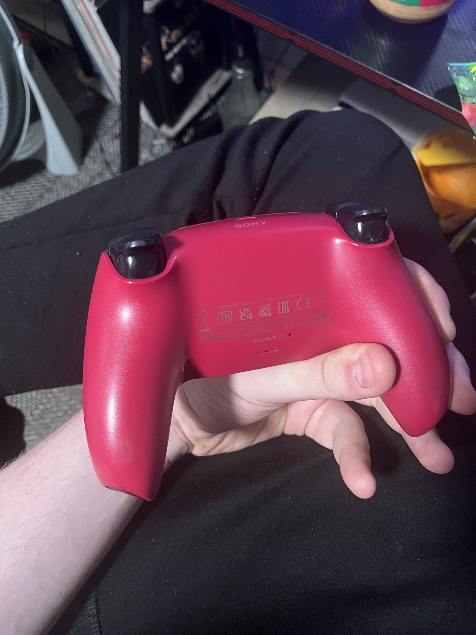 Red PS5 Controlled