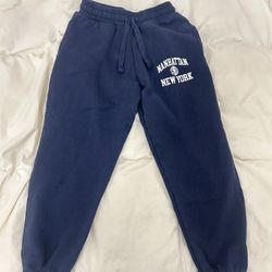 ZARA Navy Sweatpants, Fits Kids 10–12