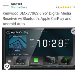Kenwood Dmx706s Touch Car Stereo