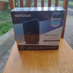 Net Gear Nighthawk Ac1900 Wifi Cable Modem Router Combo All In One