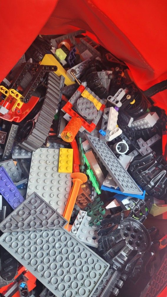 Legos 2 Back Packs Full