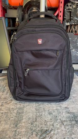 Black Large Laptop Backpack