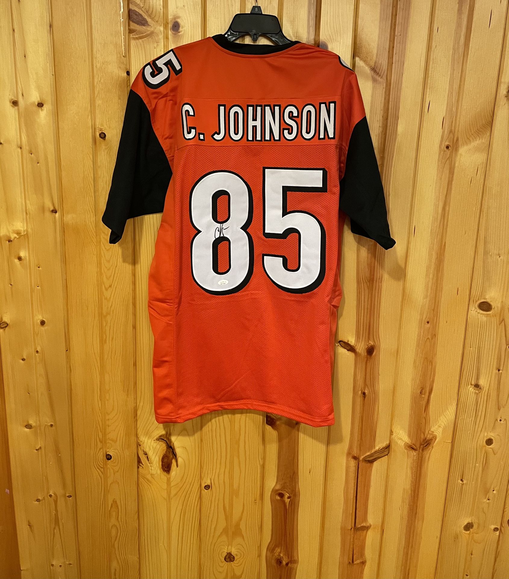 New Chad Johnson Signed Jersey COA