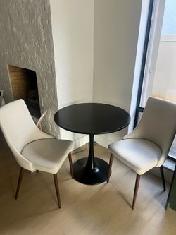 Dining table set for 2